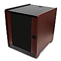 StarTech.com 12U Rack Enclosure Server Cabinet - 20.6 in. Deep - Wood Finish