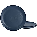 Bee and Willow Home Milbrook 10” 4-Piece Dinner Plate Set, Speckled Blue 1 thumbnail image