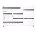 Ghent Graphics Non-Magnetic Dry-Erase Glassboard, 24” x 36”, White 1 thumbnail image