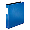 Cardinal® EasyOpen® Binders, With Reference Round-Ring, 1 1/2" Rings, 60% Recycled, Blue