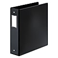 Cardinal® EasyOpen™ 3-Ring Binder With Rings, 2" Round Rings, 60% Recycled, Black