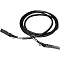 HPE X241 Direct Attach Copper Cable - InfiniBand cable - QSFP to QSFP - 10 ft - for Apollo 4200, 4200 Gen10; Edgeline e920; FlexFabric 12900E 36, 12XXX; ProLiant e910t 2U