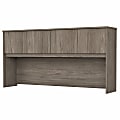 Bush® Business Furniture Hybrid 72"W Desk Hutch, Modern Hickory, Standard Delivery 1 thumbnail image