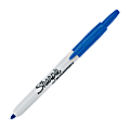 Sharpie® Retractable Permanent Markers, Fine Point, Blue, Box Of 12 1 thumbnail image