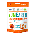 Yummy Earth Organic Gluten-Free Licorice, Peach, 5 Oz, Pack Of 4 Bags 1 thumbnail image
