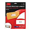 3M™ White Inkjet Shipping Labels For Color Printing, 2" x 4", Pack Of 200 1 thumbnail image