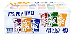 POPtime Kettle Cooked Popcorn Variety Case, 1 Oz, Case Of 24 Packs 1 thumbnail image