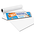 Clingers® Cling-rite® Dry-Erase Sheet Economy Roll, 20" x 100', White 1 thumbnail image
