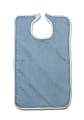 Medline Terry Cloth Clothing Protectors, 21" x 33", Blue, Pack Of 12 1 thumbnail image