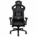 Thermaltake X-Fit Series Real Leather Gaming Chair, Black 1 thumbnail image