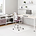 Deflecto® DuraMat Chair Mat For Low-Pile Carpet, Standard Lip, 36"W x 48"D, Clear 1 thumbnail image