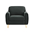 Serta Lachlan Fabric Guest Chair, Charcoal/Natural 1 thumbnail image