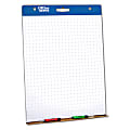 Office Depot® Brand Standard Easel Pads, 27" x 30 1/4", 1" Grid, 50 Sheets, White, Pack Of 2