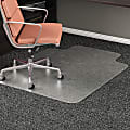 Deflect-O RollaMat Chair Mat For Medium-Pile Carpeting, Rectangular, 45"W x 53"D, Clear 1 thumbnail image