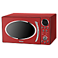 RCA 900-Watt Retro Countertop Microwave, 0.9 Cu. Ft., Red 1 thumbnail image