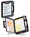 Office Depot® Brand Portable Form Holder Storage Clipboard Case, 11-3/4" x 14-1/2", Charcoal