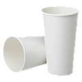 SKILCRAFT® Disposable Paper Cups, 32 Oz, White, Case Of 100 (AbilityOne 7350-01-645-7876) 1 thumbnail image