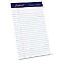 Ampad Gold Fibre Meium Ruled Remanufactured Jr. Legal Pads, 50 Sheets, 5" x 8", Pack Of 4