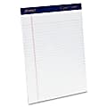 TOPS Gold Fibre Ruled Perforated Writing Pads, Letter Size, 50 Sheets, Pack Of 4