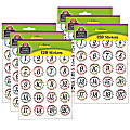 Teacher Created Resources® Stickers, Confetti Numbers, 120 Stickers Per Pack, Set Of 6 Packs 1 thumbnail image