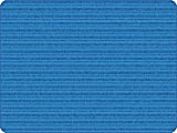 Carpets for Kids® KIDSoft™ Subtle Stripes Tonal Solid Rug, 6' x 9', Primary Blue