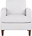 Lifestyle Solutions Serta Rory Accent Guest Chair, Cream/Natural