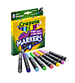 Crayola® Gel FX Washable Markers, Assorted Colors, Box Of 8