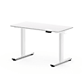 FlexiSpot E2 Electric 42"W Adjustable Height Standing Desk, White 1 thumbnail image