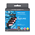 Office Depot® Remanufactured Black; Cyan; Magenta; Yellow High-Yield/Standard Yield Ink Cartridge Replacement For HP 952XL, 952, Pack Of 4 1 thumbnail image