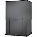 APC VED for 750mm Wide Short Range / Vertical Exhaust Duct Kit for SX Enclosure  Black  Black  1 Each 1 thumbnail image