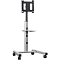 Chief MFC-6000B - Cart - for flat panel - aluminum - black - screen size: 30"-50" 1 thumbnail image