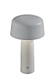 Adesso Lenny LED Cordless Indoor/Outdoor Table Lamp, 10”H, White 1 thumbnail image