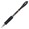 Pilot® G-2™ Retractable Gel Pen, Extra Fine Point, 0.5 mm, Clear Barrel, Black Ink