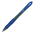 Pilot® G-2™ Retractable Gel Pen, Fine Point, 0.7 mm, Clear Barrel, Blue Ink
