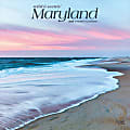 2025 BrownTrout Maryland Wild & Scenic Monthly Plastic-Free Square Wall Calendar, 12" x 12", American States, January to December 2025, 9781975475192 1 thumbnail image