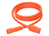 Eaton Tripp Lite Series Heavy-Duty PDU Power Cord, C13 to C14 - 15A, 250V, 14 AWG, 6 ft. (1.83 m), Orange - Power extension cable - IEC 60320 C14 to power IEC 60320 C13 - 6 ft - orange