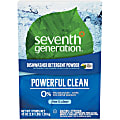 Seventh Generation Dishwasher Detergent - 45 oz (2.81 lb) - Free & Clear Scent - 12 / Carton - Clear