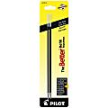 Pilot® Ballpoint Pen Refills, For Better Ball And EasyTouch Stick Pens, Fine Point, 0.7 mm, Black Ink, Pack Of 2