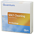 Quantum cleaning cartridge, SDLT/DLT-S4 Cleaning Tape. Must order in multiples of 20 - For Tape Drive - 1
