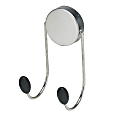 Better Houseware Stainless Steel Magnetic Double Hook, Silver