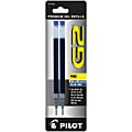 Pilot G2 Gel Refill, Fine Point, 0.7mm, Blue Ink, Pack of 2 Refills