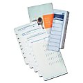FranklinCovey® Organizer Accessory, Original Design™ 30% Recycled Planner Refill, Starter Pack, 7-Ring, 5 1/2" x 8 1/2