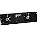 Eaton Tripp Lite Series Blanking Panel for 19 in. Racks - 3U, 2 12VDC High-Performance Fans, Digital Temperature Sensor, LCD - SRFAN3UTEMP 1 thumbnail image