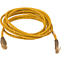 Belkin Cat5e Crossover Cable - RJ-45 Male Network - RJ-45 Male Network - 7ft - Yellow