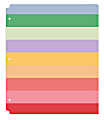 Office Depot® Brand Fashion 2-Pocket Poly Folder, 8-1/2" x 11", Multicolor Stripes