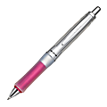 Pilot® Dr. Grip™ Center Of Gravity Ballpoint Pen, Medium Point, 1.0 mm, Pink Metallic Barrel, Black Ink