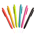 U Brands U-Eco™ Ballpoint Pens, Pack Of 12, 0.7mm, Assorted Colors