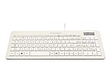 Man & Machine Very Cool - Keyboard - washable - USB - US - hygienic white
