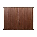 Balt Tambout Door Conference Cabinet With Locking Doors, 44" x 32", Mahogany 1 thumbnail image