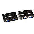 Black Box VGA Extender Kit, 2-Port Local, 2-Port Remote - 1 Input Device - 4 Output Device - 500 ft Range - 2 x Network (RJ-45) - 1 x VGA In - 4 x VGA Out - XGA - 1024 x 768 - Twisted Pair - Category 5e - TAA Compliant 1 thumbnail image